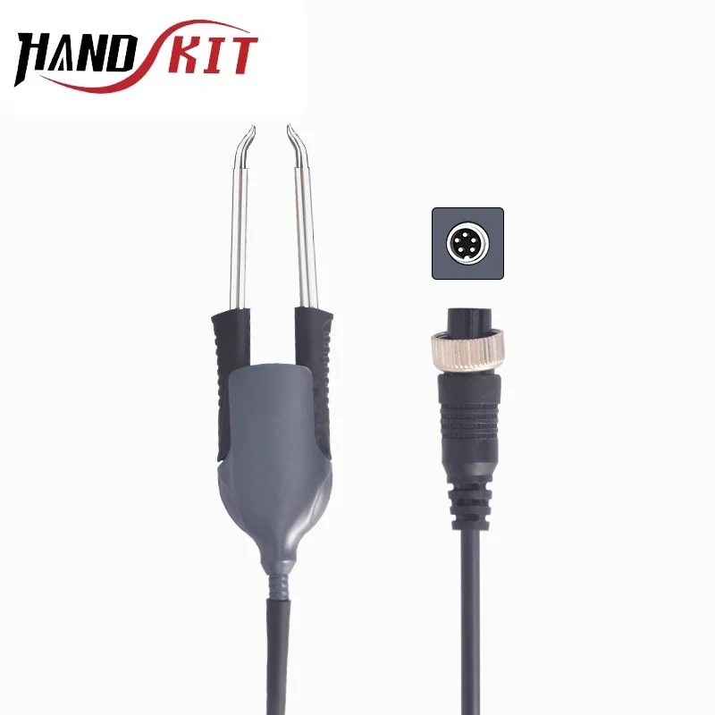 Elektronik Repair - T12 สถานีบัดกรีแหนบจับสําหรับ Handskit STM 32 สถานีบัดกรีอุณหภูมิปรับแบบพกพา