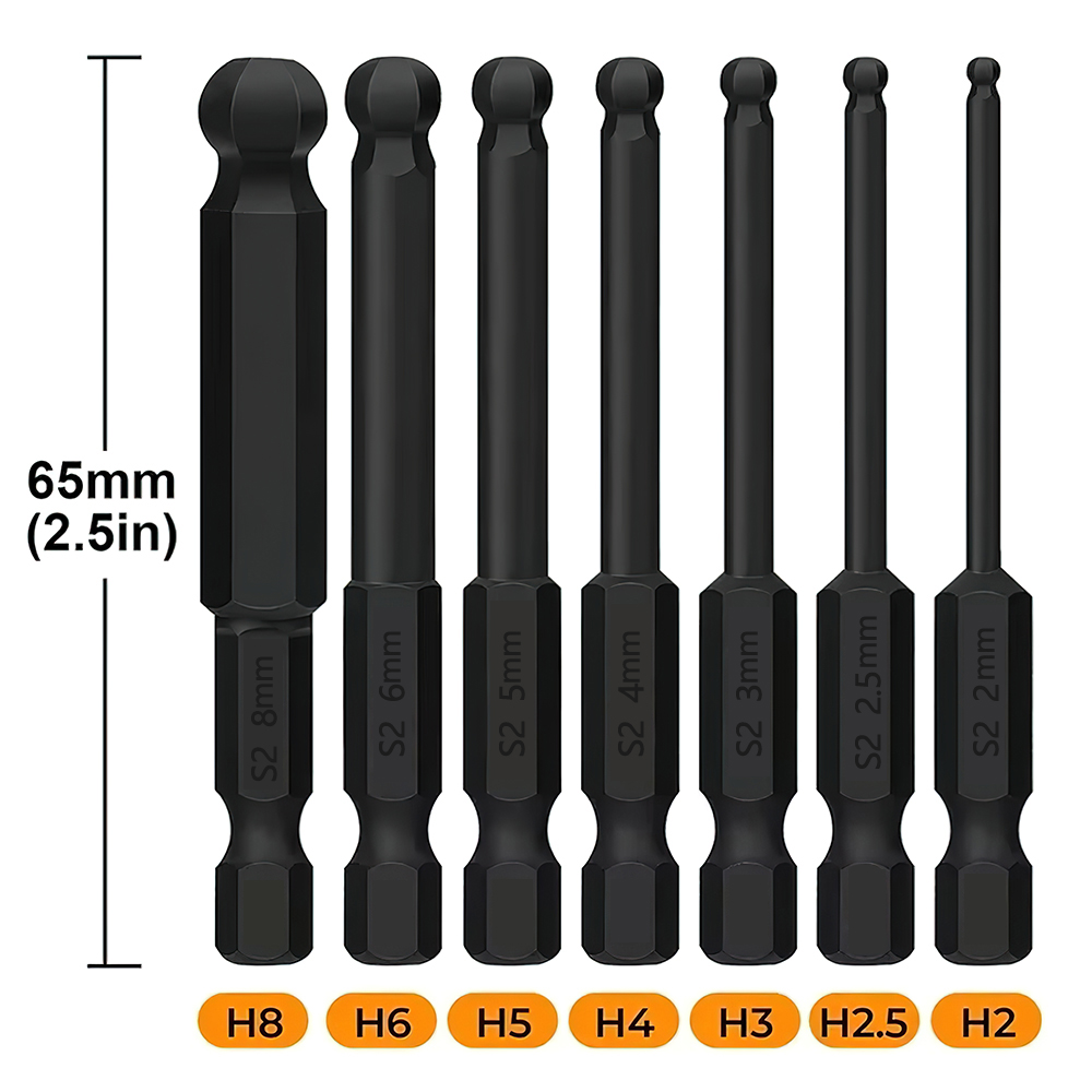 Pentalobe Screwdriver Set - 7 ชิ้น Ball End ไขควงบิต H2.5,