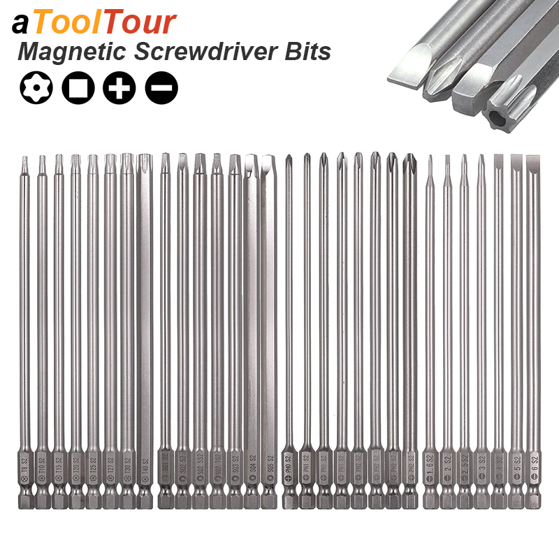 Pentalobe Screwdriver Set - ข้อต่อไขควงหัวแม่เหล็กซ็อกเก็ตสี่เหลี่ยมหัวแฉกหัวจมแฉกหัว1/4ก้านสำหรับเครื่องมือเจาะไฟฟ้าความแม่นยำสกรูไดร์เวอร์ค้างคาว