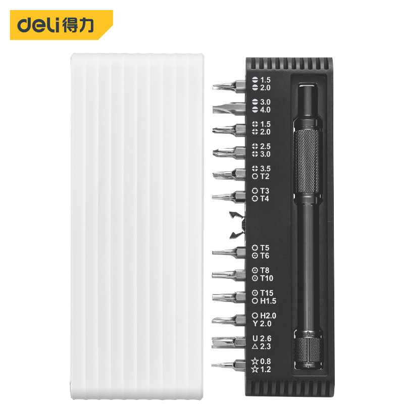 Electronics Repair Game - Deli 25 in 1ชุดกล่องเครื่องมือซ่อมแม่เหล็กชุดไขควงแม่นยำขนาดเล็กสำหรับโทรศัพท์คอมพิวเตอร์นาฬิกาเกมคอนโซลแว่นตาอิเล็กทรอนิกส์