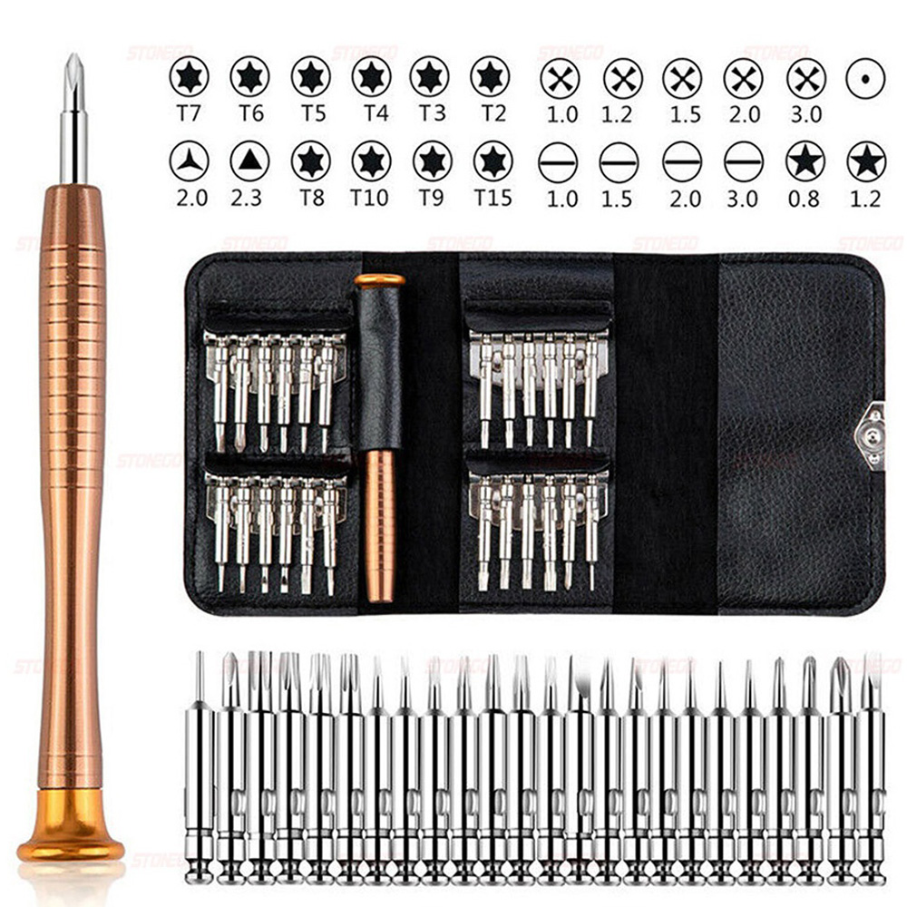 Electronics Repair Game - ชุดไขควงความแม่นยำสูง 25 in 1 ชุดไขควงอเนกประสงค์ Torx
