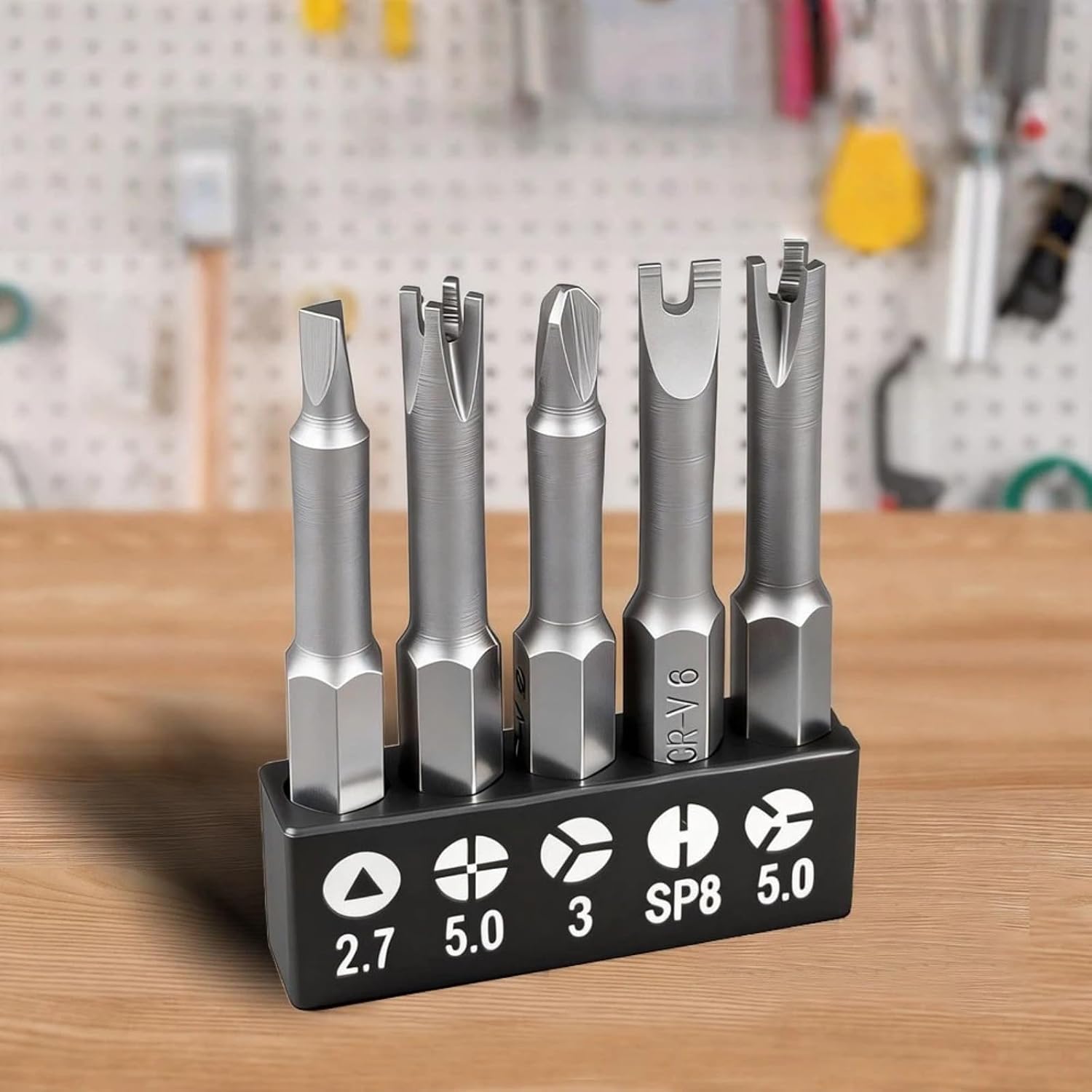 Electronics Repair Game - ชุดไขควงมือ 5 ชิ้น/ชุด - ประกอบด้วยหัวไขควงรูปตัว U/Y/สามเหลี่ยม/ฟิลลิปส์/ไตรพอยต์