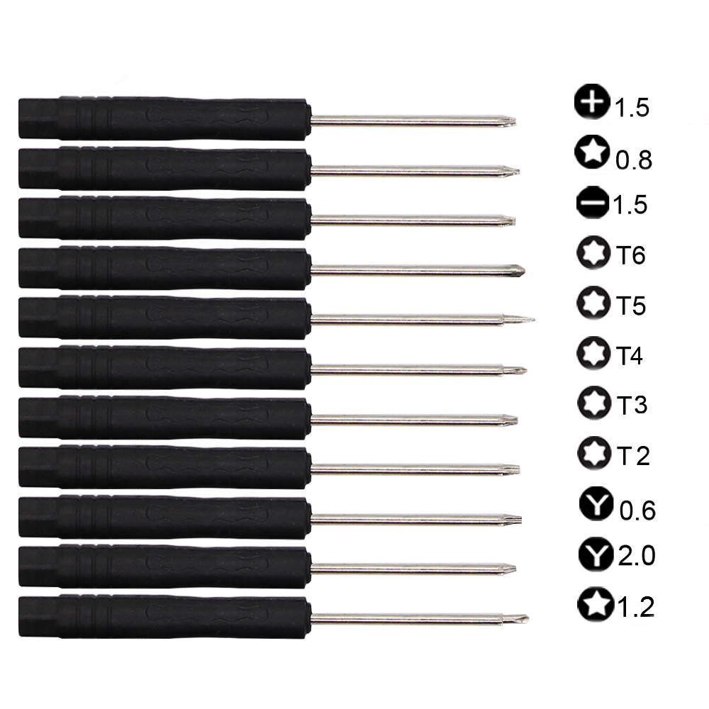 Pentalobe Screwdriver Set - 500Pc Mini ไขควง Phillips 1.5 1.5Slotted