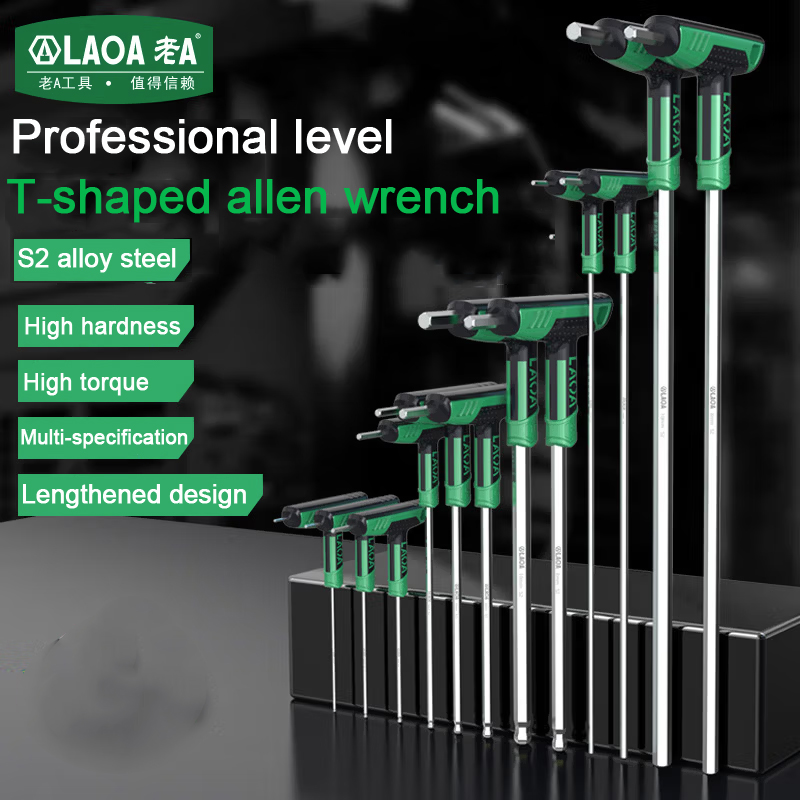 Pentalobe Screwdriver Set - ประแจหกเหลี่ยมหัวบอล LAOA 1 ชิ้น รูปตัว T