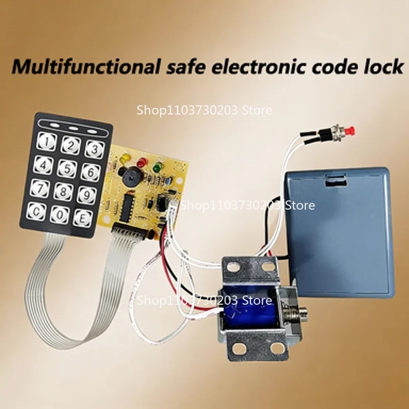 Elektronik Repair - ชุดซ่อมแผงควบคุมตู้เซฟอเนกประสงค์ ใช้เปลี่ยนแผงปุ่มกดอิเล็กทรอนิกส์ต่างๆ ของตู้เซฟ อุปกรณ์เสริมสำหรับล็อค