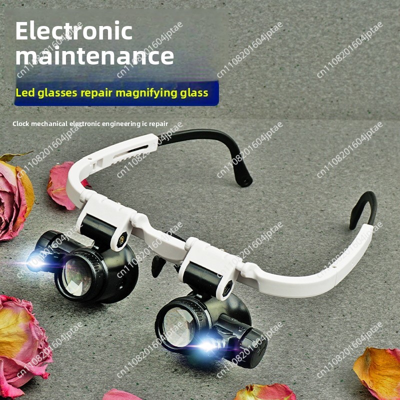 แว่นขยายแบบสวมศีรษะ 23 เท่า พร - Electronics Repair Glasses บทวิจารณ์และราคา
