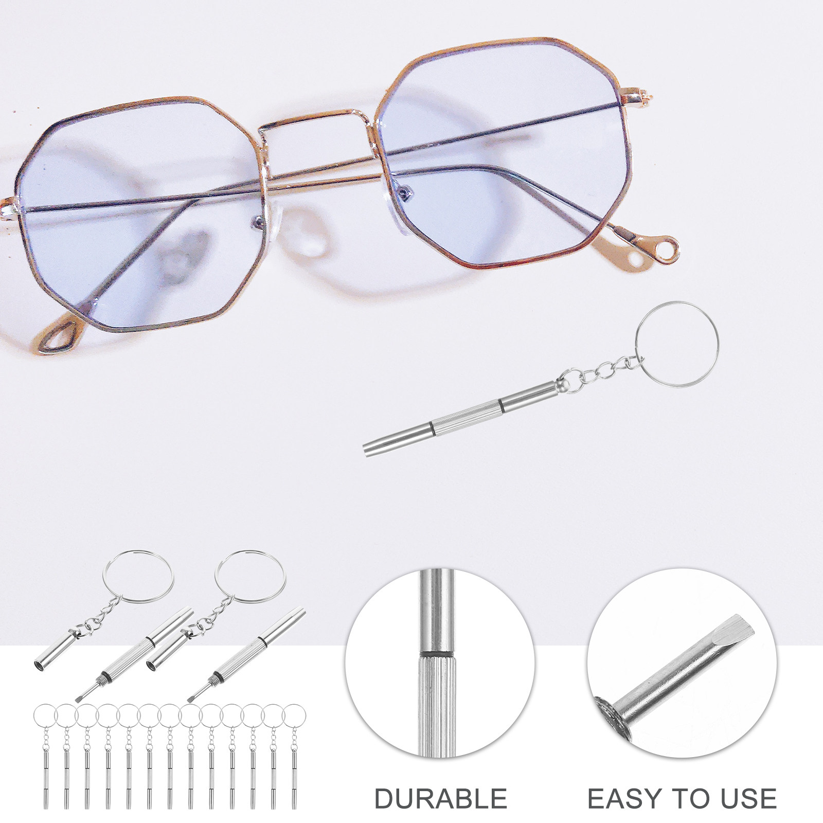 ชุดไขควงพกพา 20 ชิ้น เครื่องมื - Electronics Repair Glasses บทวิจารณ์และราคา