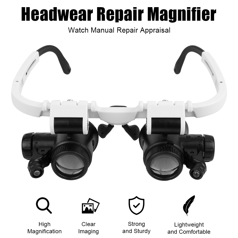 Head Mount แว่นขยายสําหรับ Ele - Electronics Repair Glasses บทวิจารณ์และราคา