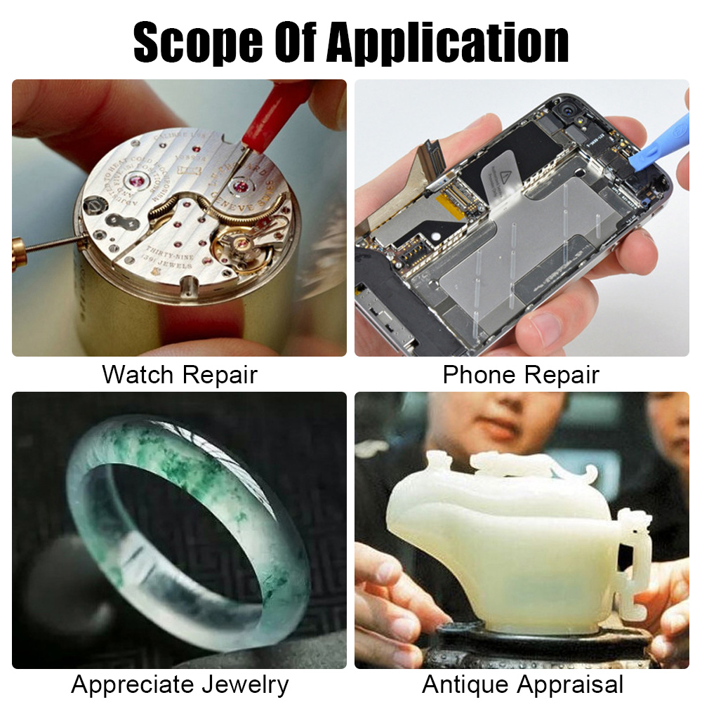 Head Mount แว่นขยายสําหรับ Ele - Electronics Repair Glasses บทวิจารณ์และราคา