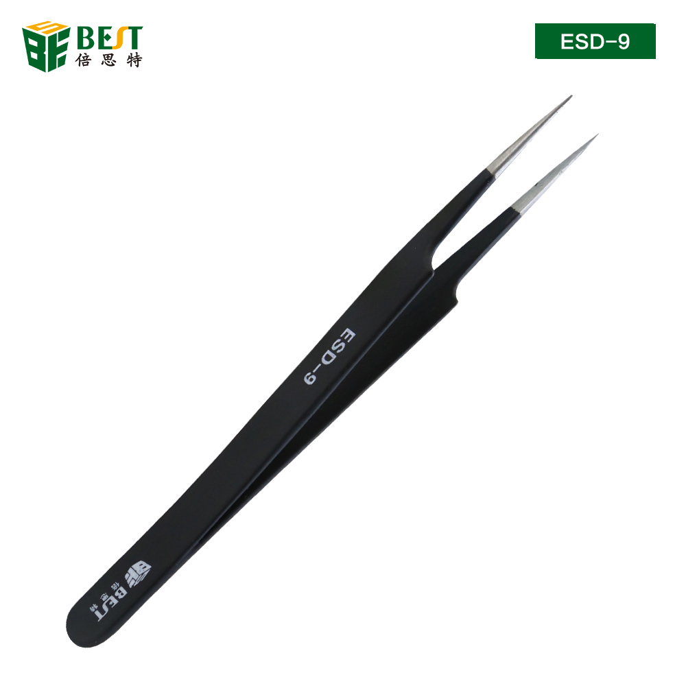 BST-ESD-9 Anti-Static แหนบกายว - Smd Tweezer Set บทวิจารณ์และราคา