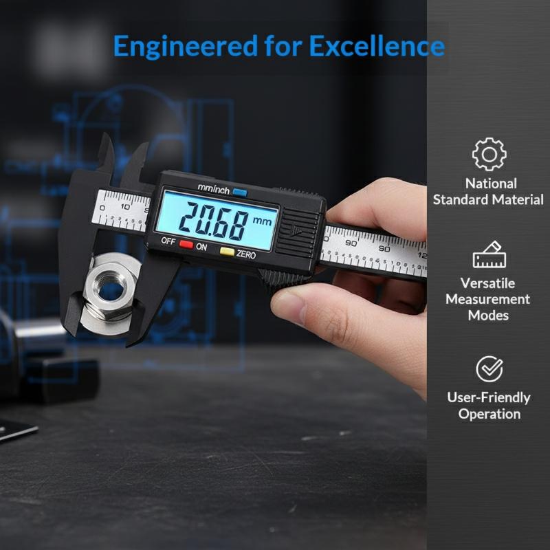 เวอร์เนียคาลิปเปอร์ดิจิตอล 6 น - Electronics Repair Garage บทวิจารณ์และราคา