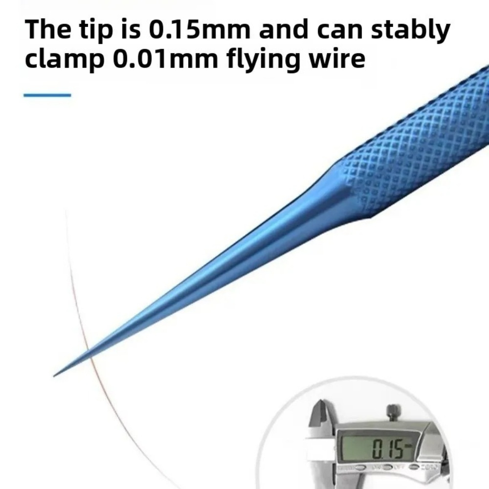 แหนบป้องกันแม่เหล็กโลหะผสมไทเท - Smd Tweezer Set บทวิจารณ์และราคา