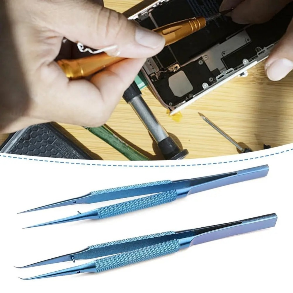 แหนบป้องกันแม่เหล็กโลหะผสมไทเท - Smd Tweezer Set บทวิจารณ์และราคา
