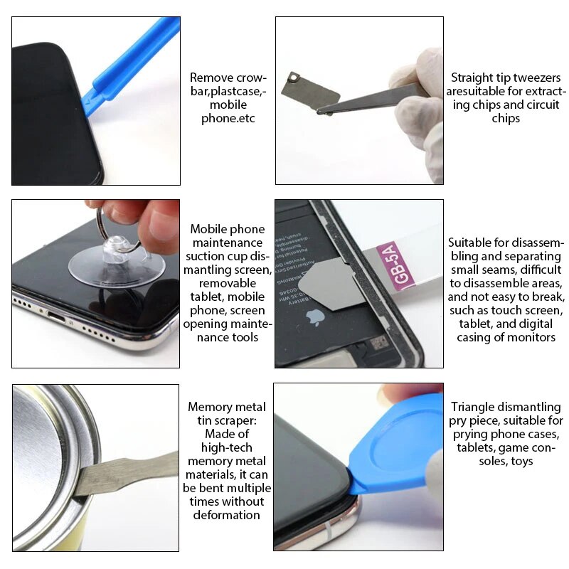 14/20/23 IN 1 หน้าจอเปิดโทรศัพ - Electronics Repair Service บทวิจารณ์และราคา