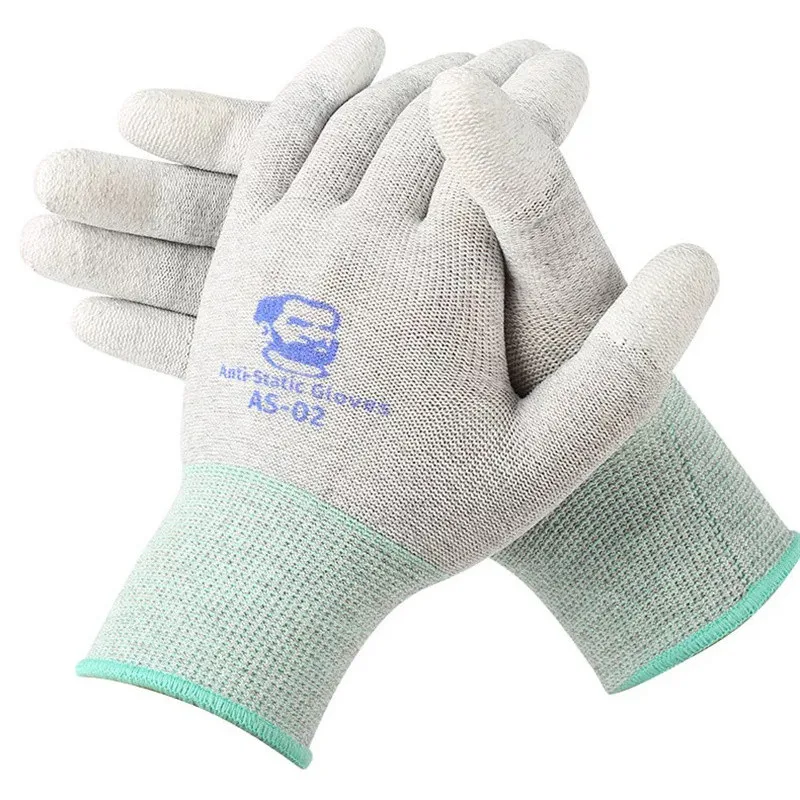ถุงมือป้องกันไฟฟ้าสถิตย์ MECHA - Electronics Repair Center บทวิจารณ์และราคา
