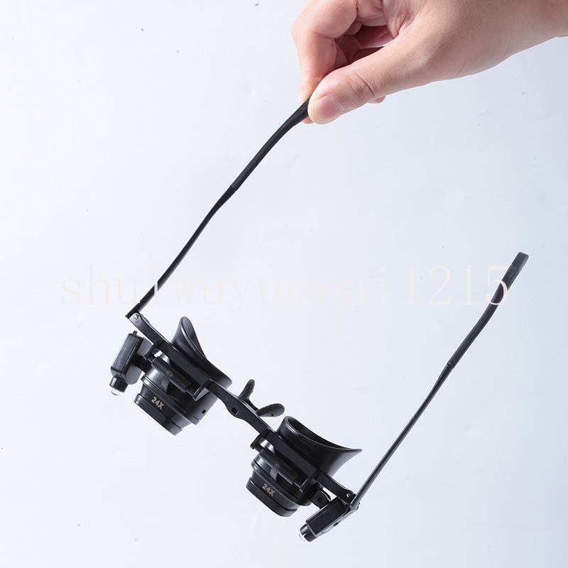แว่นขยายแบบสวมศีรษะ 24 เท่า พร - Electronics Repair Glasses บทวิจารณ์และราคา