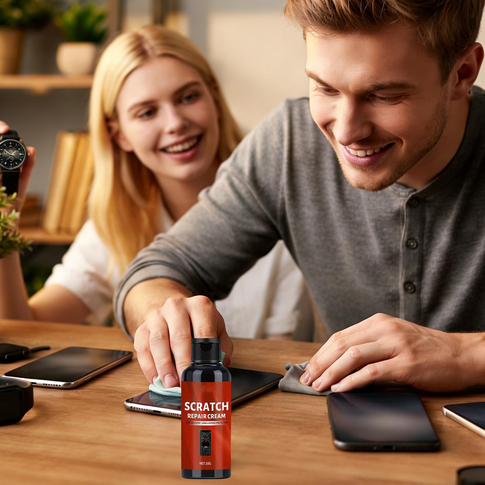 ครีมขัดและลบรอยขีดข่วนบนกระจก  - Elektronik Repair บทวิจารณ์และราคา