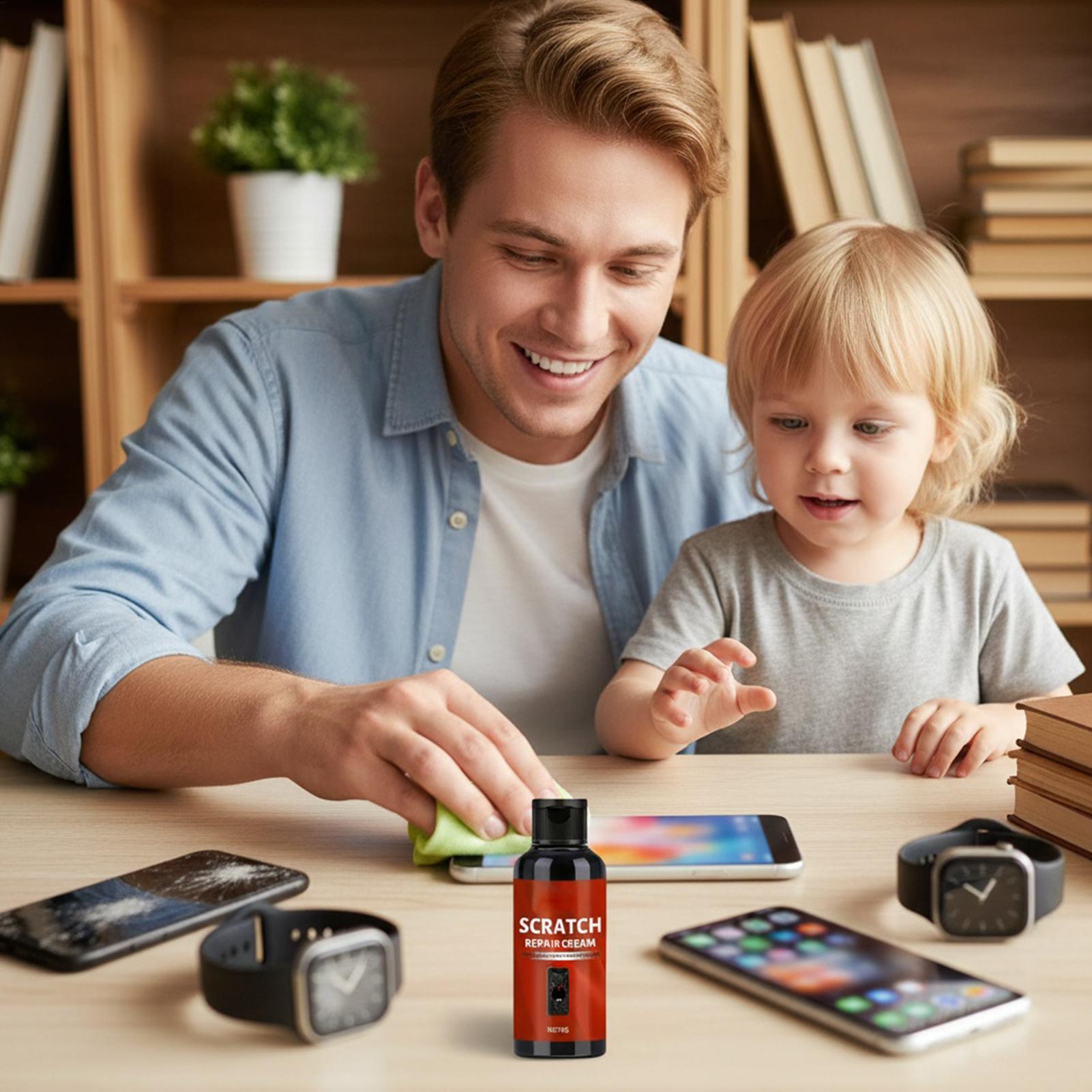 ครีมขัดและลบรอยขีดข่วนบนกระจก  - Elektronik Repair บทวิจารณ์และราคา