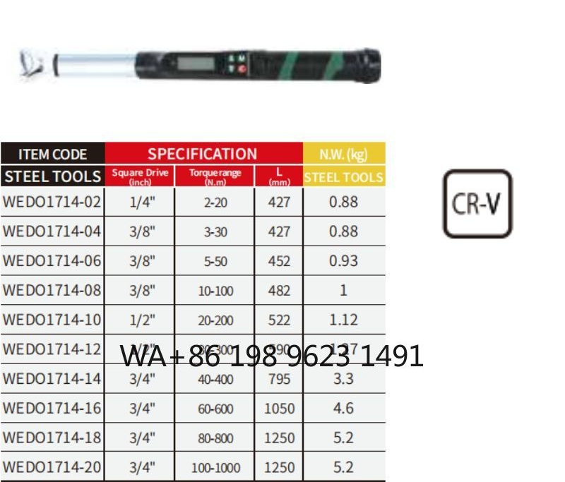 ประแจวัดแรงบิดอิเล็กทรอนิกส์คว - Electronics Repair Garage บทวิจารณ์และราคา