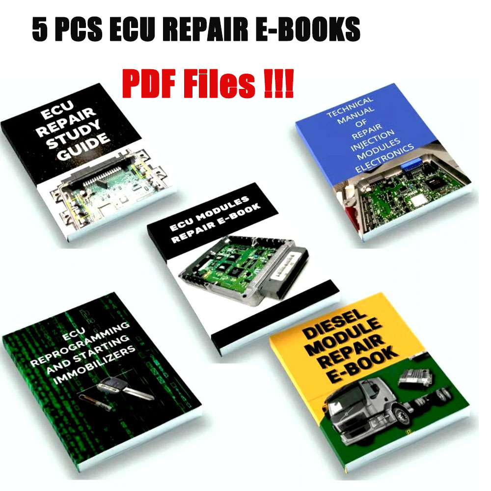 คู่มือซ่อม ECU 5 เล่ม แบบอิเล็ - Electronics Repair Guide บทวิจารณ์และราคา