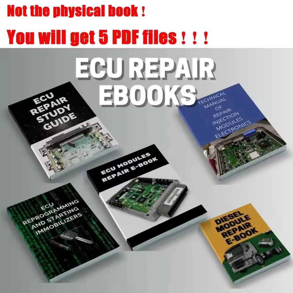 คู่มือซ่อม ECU ไฟล์ PDF คู่มือ - Electronics Repair Guide บทวิจารณ์และราคา